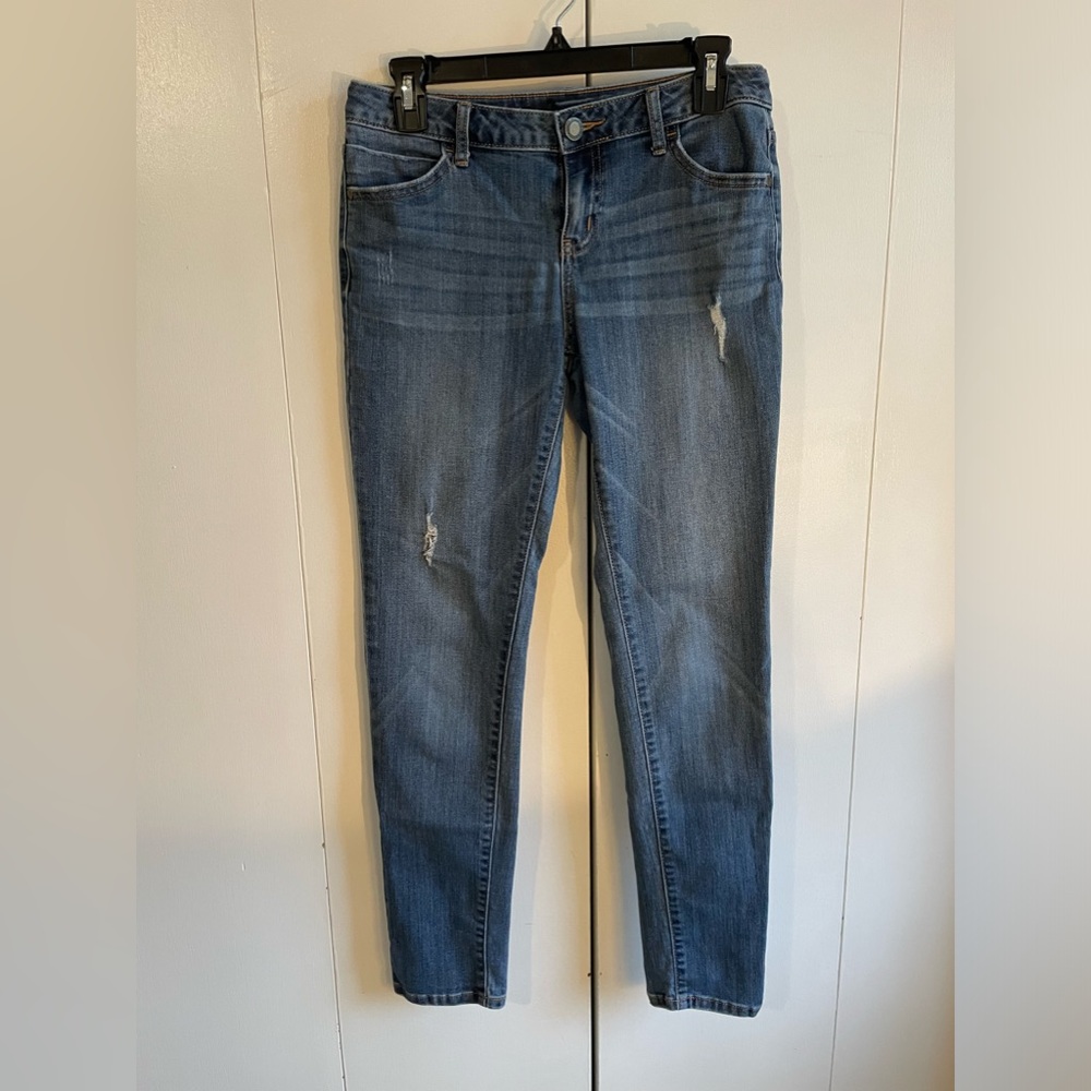 Vera Wang denim skinny jeans